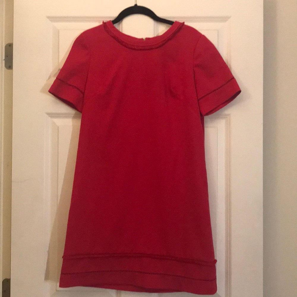 Loft hot pink dress